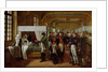 Napoleon visiting the Infirmary of Invalides on 11th February 1808, 1809 by Alexandre Veron Bellecourt