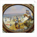 The Beach at Dieppe, 1916 by Jacques-Emile Blanche