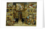 The Archduke Leopold Wilhelm of Austria in his painting gallery in Brussels, c.1647 by David the Younger Teniers