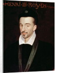 Portrait of Henri III by French School