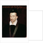 Portrait of Henri III by French School