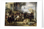 The Gate at Clichy during the Defence of Paris, 30th March 1814, 1820 by Emile Jean Horace Vernet