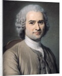 Jean Jacques Rousseau, 18th century by Maurice Quentin de la Tour