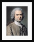 Jean Jacques Rousseau, 18th century by Maurice Quentin de la Tour
