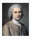 Jean Jacques Rousseau, 18th century by Maurice Quentin de la Tour