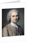 Jean Jacques Rousseau, 18th century by Maurice Quentin de la Tour