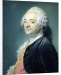 Portrait of Maurice Quentin de la Tour, 1750 by Jean-Baptiste Perronneau