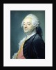 Portrait of Maurice Quentin de la Tour, 1750 by Jean-Baptiste Perronneau