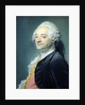 Portrait of Maurice Quentin de la Tour, 1750 by Jean-Baptiste Perronneau