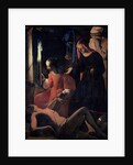 St. Sebastian Tended by St. Irene by Georges de la Tour