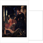 St. Sebastian Tended by St. Irene by Georges de la Tour