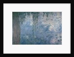 Waterlilies: Morning with Weeping Willows, 1914-18 by Claude Monet