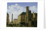La Place Vendome, 1808 by Etienne Bouhot