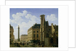 La Place Vendome, 1808 by Etienne Bouhot