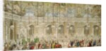 The Masked Ball at the Galerie des Glaces, Versailles, 17th February 1745 by Charles Nicolas II Cochin