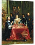 Christina of Sweden and her court, 1649 by Pierre-Louis the Younger Dumesnil