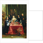 Christina of Sweden and her court, 1649 by Pierre-Louis the Younger Dumesnil