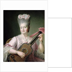 Portrait of Marie-Clothilde of France, also known as Madame Clothilde, queen of Sardinia, 1775 by Francois-Hubert Drouais