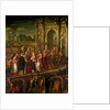 King Henri III of France visiting Venice in 1574, escorted by Doge Alvise Mocenigo and met by the Patriarch Giovanni Trevisan by Andrea Vicentino