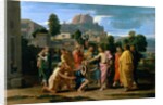 The Blind of Jericho, or Christ Healing the Blind, 1650 by Nicolas Poussin