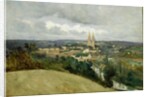 General View of the Town of Saint-Lo, c.1833 by Jean Baptiste Camille Corot
