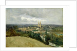 General View of the Town of Saint-Lo, c.1833 by Jean Baptiste Camille Corot