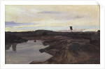 The Promenade du Poussin or, Roman Campagna, c.1826-28 by Jean Baptiste Camille Corot