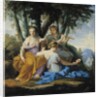 The Muses, Clio, Euterpe and Thalia, c.1652-55 by Eustache Le Sueur