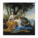 The Muses, Clio, Euterpe and Thalia, c.1652-55 by Eustache Le Sueur