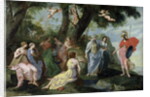 Minerva with the Muses by Jacques Stella