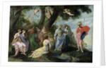Minerva with the Muses by Jacques Stella