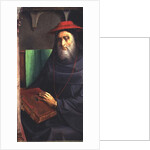 Portrait of Cardinal Bessarion c.1475 by Joos van Gent