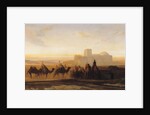 The Caravan by Alexandre Gabriel Decamps