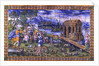 Tile depicting the Story of Noah: Embarking in the Ark by Masseot Abaquesne