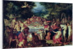 The Banquet of the Gods by Hendrik van the Elder Balen