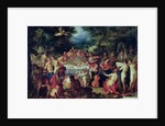 The Banquet of the Gods by Hendrik van the Elder Balen