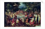 The Banquet of the Gods by Hendrik van the Elder Balen