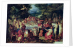 The Banquet of the Gods by Hendrik van the Elder Balen