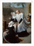 St. Vincent de Paul Helping the Plague-Ridden by Antoine Ansiaux
