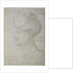 Head of Suleyman the Magnificent 1526 by Albrecht Dürer or Duerer