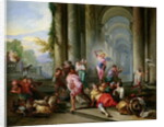 Christ Driving the Merchants from the Temple, c.1720-30 by Giovanni Paolo Pannini or Panini