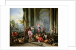 Christ Driving the Merchants from the Temple, c.1720-30 by Giovanni Paolo Pannini or Panini
