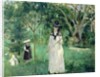 The Butterfly Hunt, 1874 by Berthe Morisot