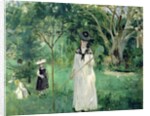 The Butterfly Hunt, 1874 by Berthe Morisot