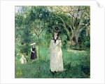 The Butterfly Hunt, 1874 by Berthe Morisot