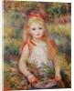 Little Girl Carrying Flowers, or The Little Gleaner, 1888 by Pierre Auguste Renoir
