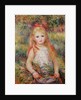 Little Girl Carrying Flowers, or The Little Gleaner, 1888 by Pierre Auguste Renoir