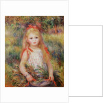 Little Girl Carrying Flowers, or The Little Gleaner, 1888 by Pierre Auguste Renoir