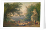 Terrace Ruins in a Park, c.1780 by Hubert Robert