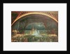Celebration on the night of the Exposition Universelle in 1889 on the esplanade of the Champs de Mars by Francois Geoffroy Roux